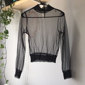 Etophe Studios sheer blouse